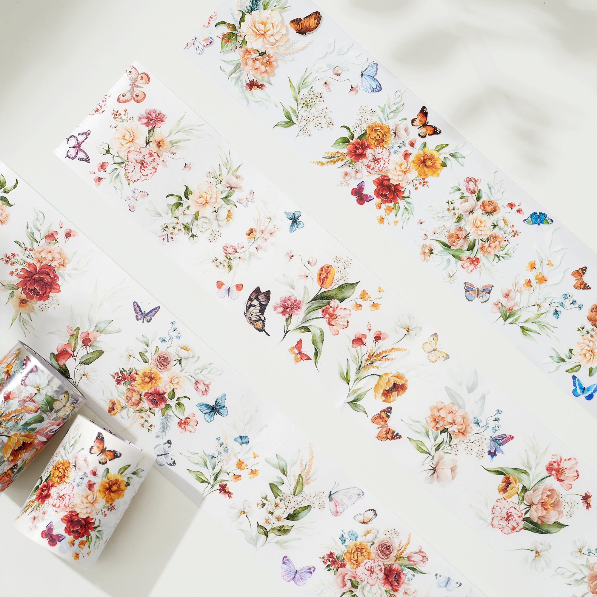 Wholesale Downton Abbey Floral Metallic Washi Tape for your store