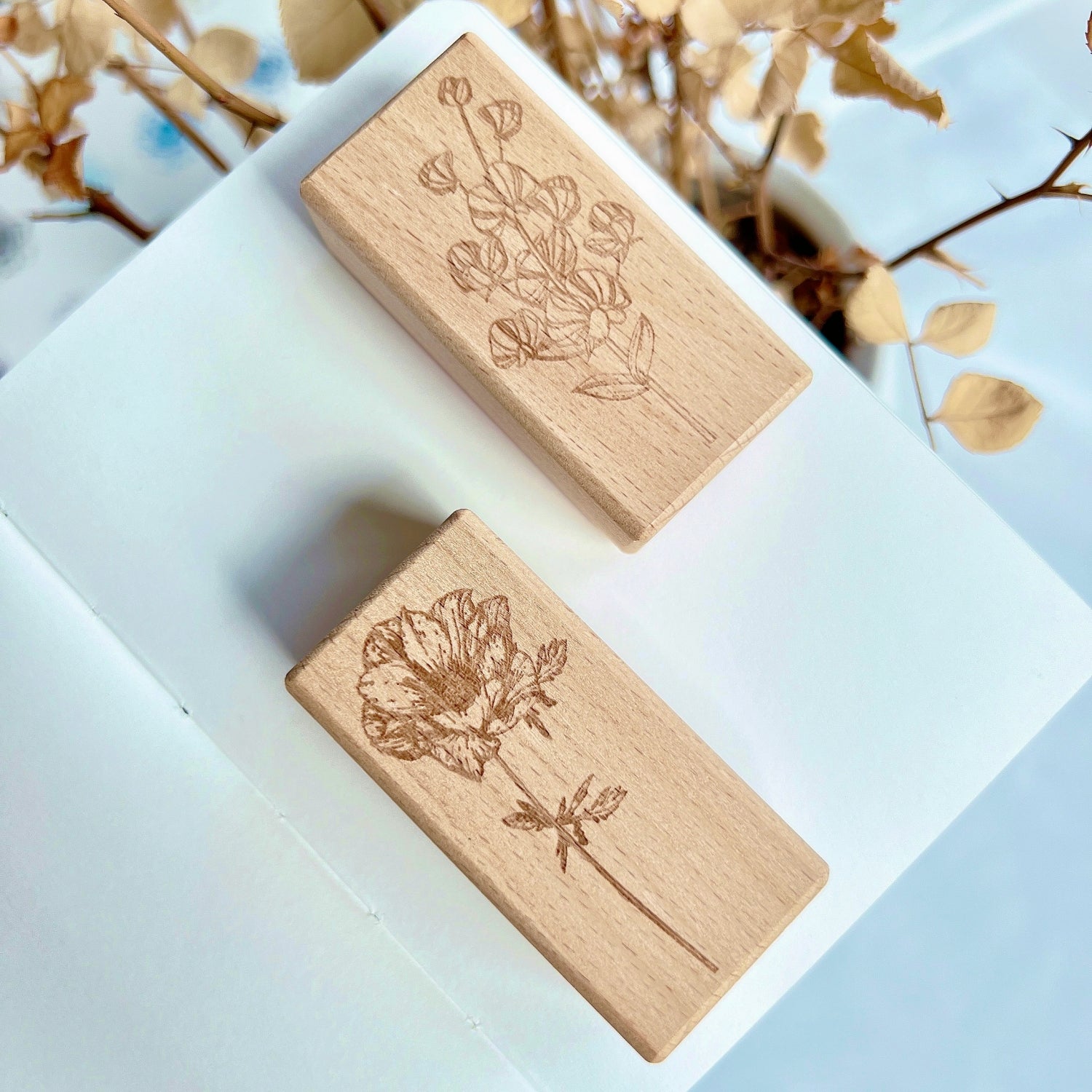 Valley of Flower Stamp Set｜The Washi Tape Shop