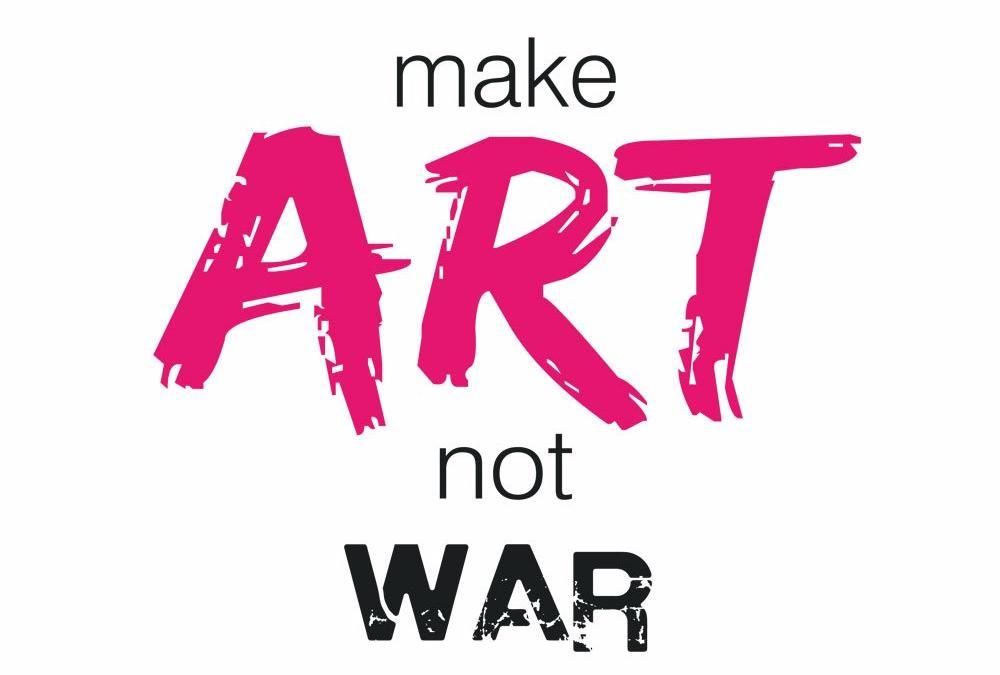 Make Art Not War Logo