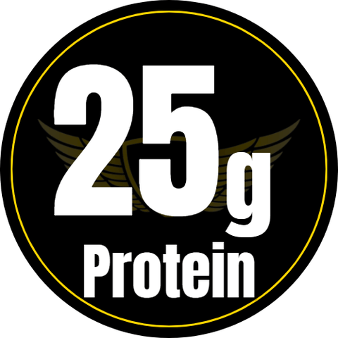 25 grams of protein graphic