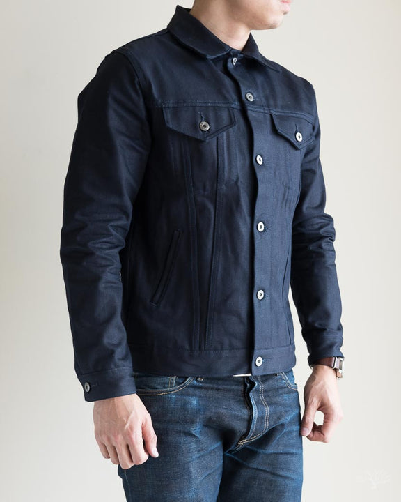 3sixteen shadow selvedge jacket fades