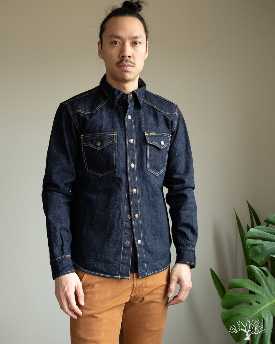 Iron Heart - IHSH-292-IND - 18oz Vintage Selvedge Denim CPO Shirt ...