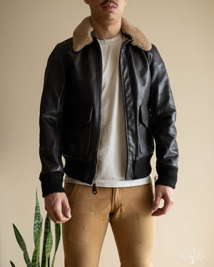 Schott for 3sixteen - Chromexcel Horsehide A-2 Flight jacket – Withered Fig