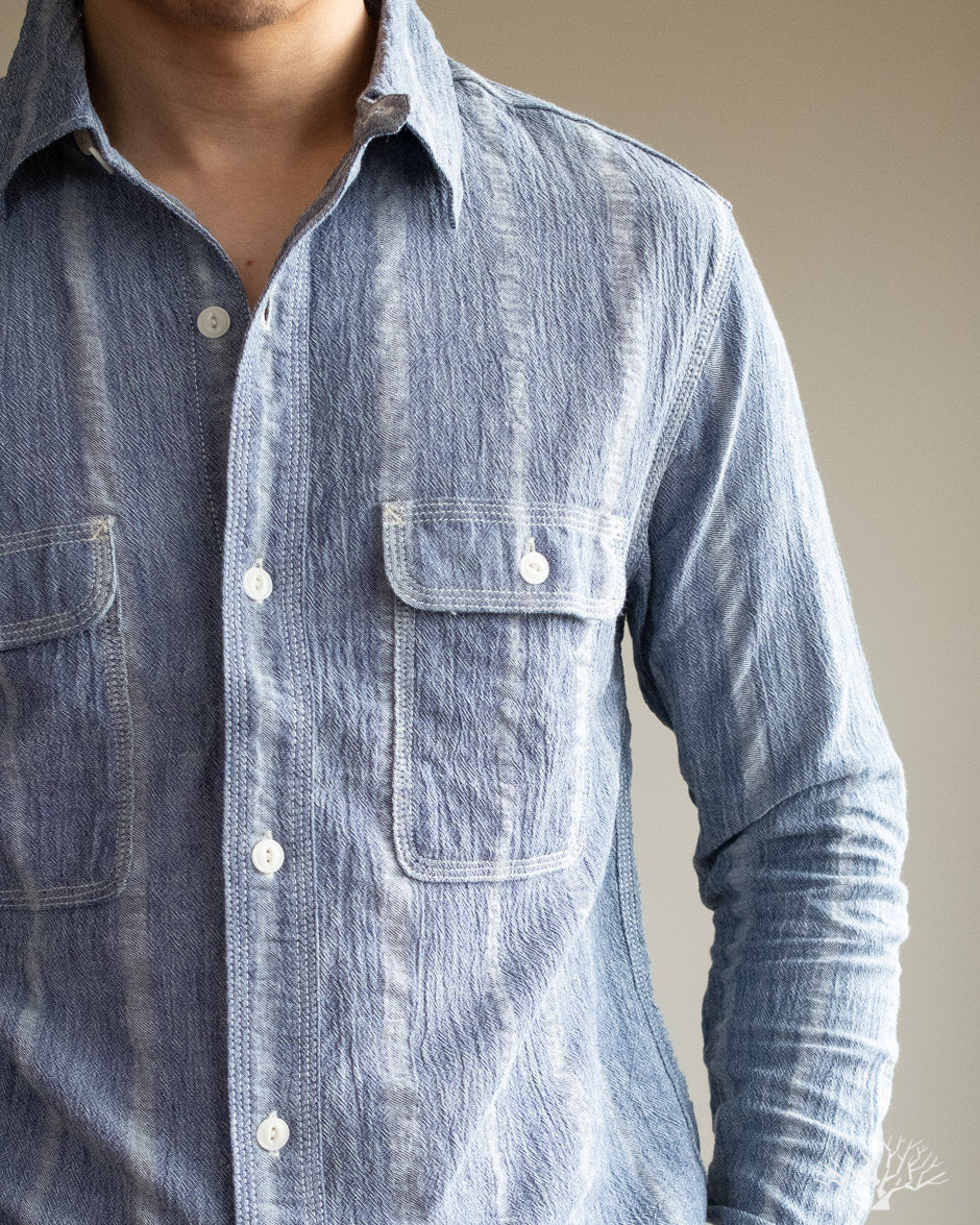 Hard Twist Yarn Shirt - Chambray