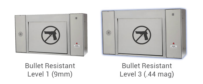 Large transaction drawer bullet resistance