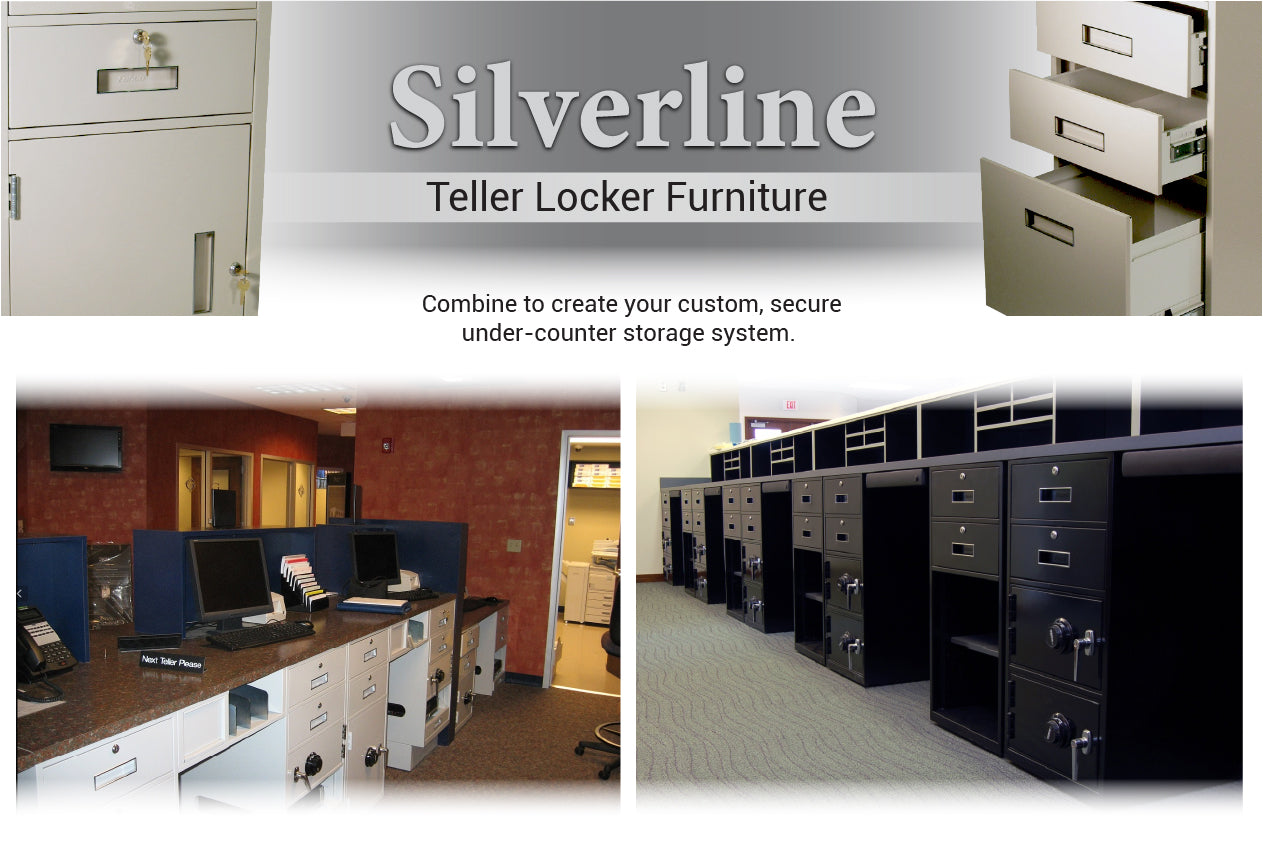 Fenco Silverline teller locker furniture Covenant Security Equipment
