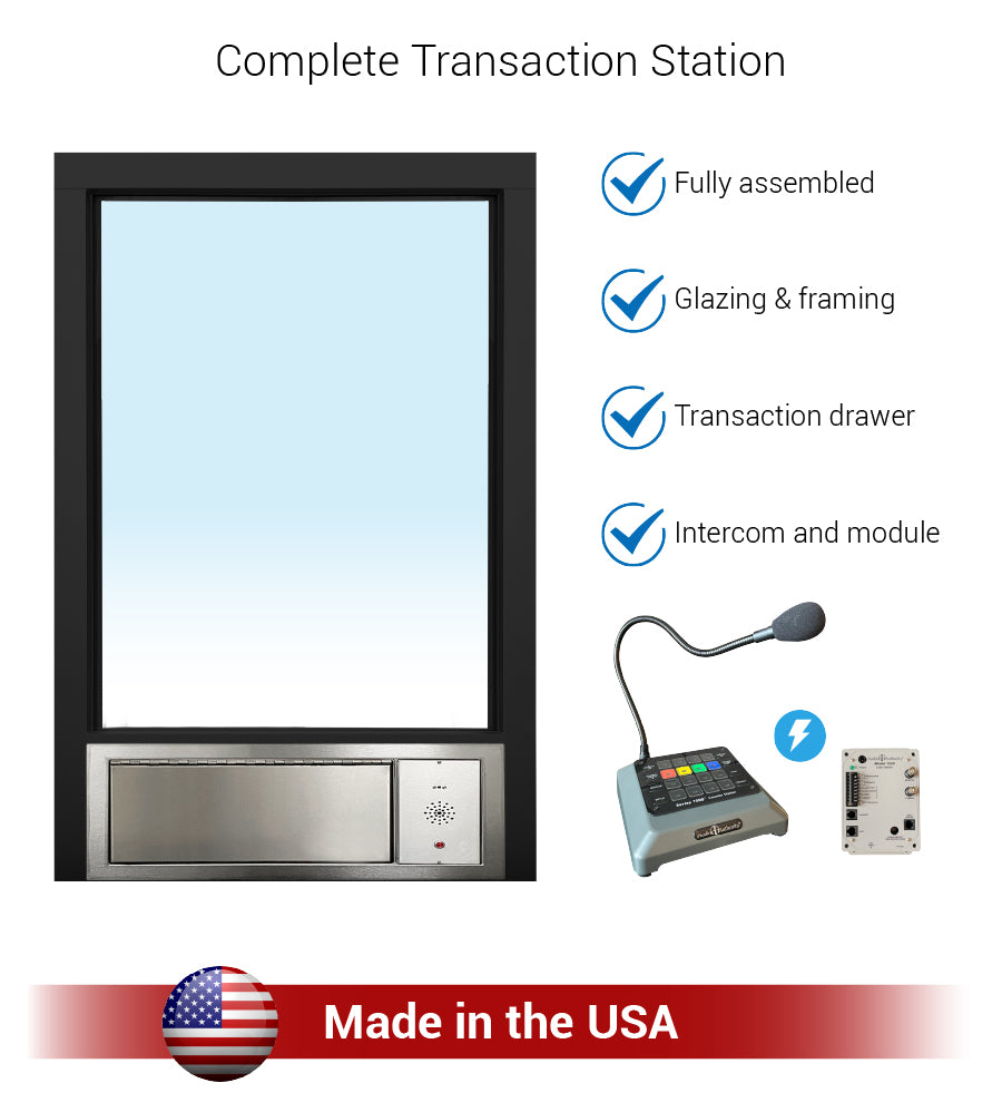 Transaction station security quikserv covenant security equipment