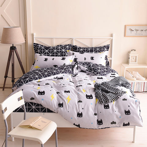 Bedding Sets Soft Kids Duvet Cover Set Quilt Cover Bed Set Single