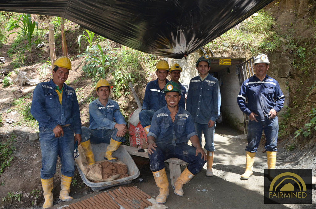 MINERS AT THE SAN JOSE MINE, IQUIRA / COLOMBIA (C) ARM