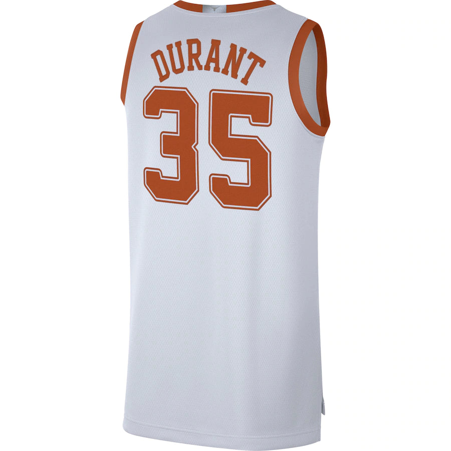 Men's Nike Kevin Durant Texas Orange Texas Longhorns Alumni Limited  Basketball Jersey