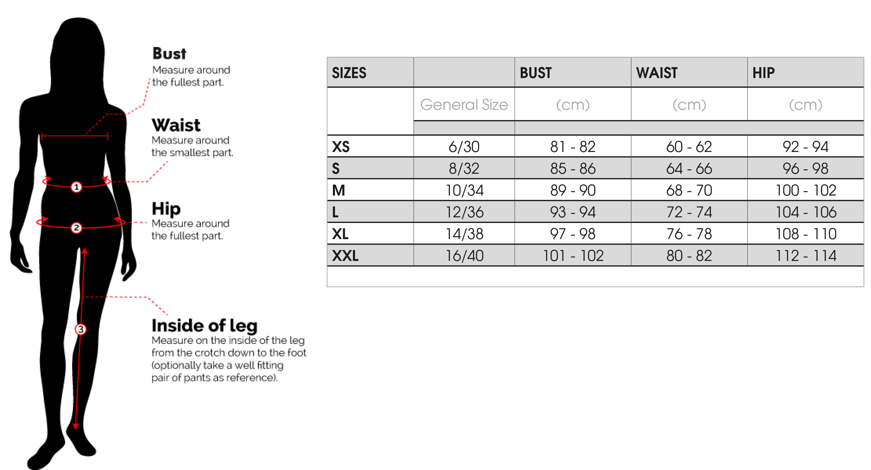 Size Guide