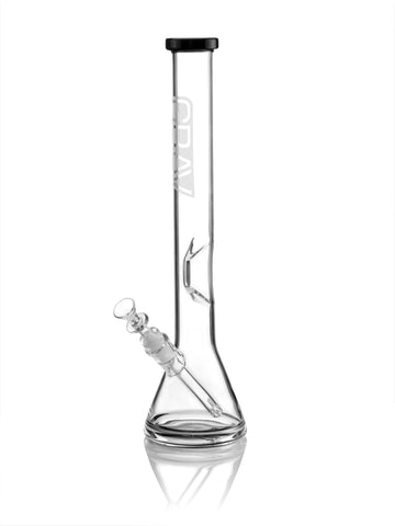 GRAV® 8 Beaker Water Pipe - Clear - It's 4:20 Somewhere