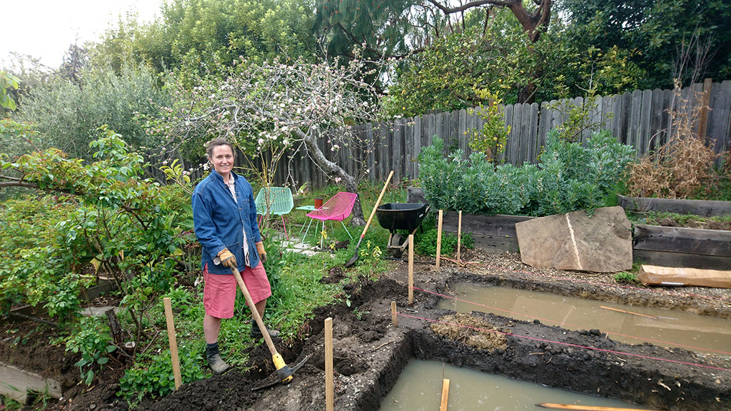 digging drainage