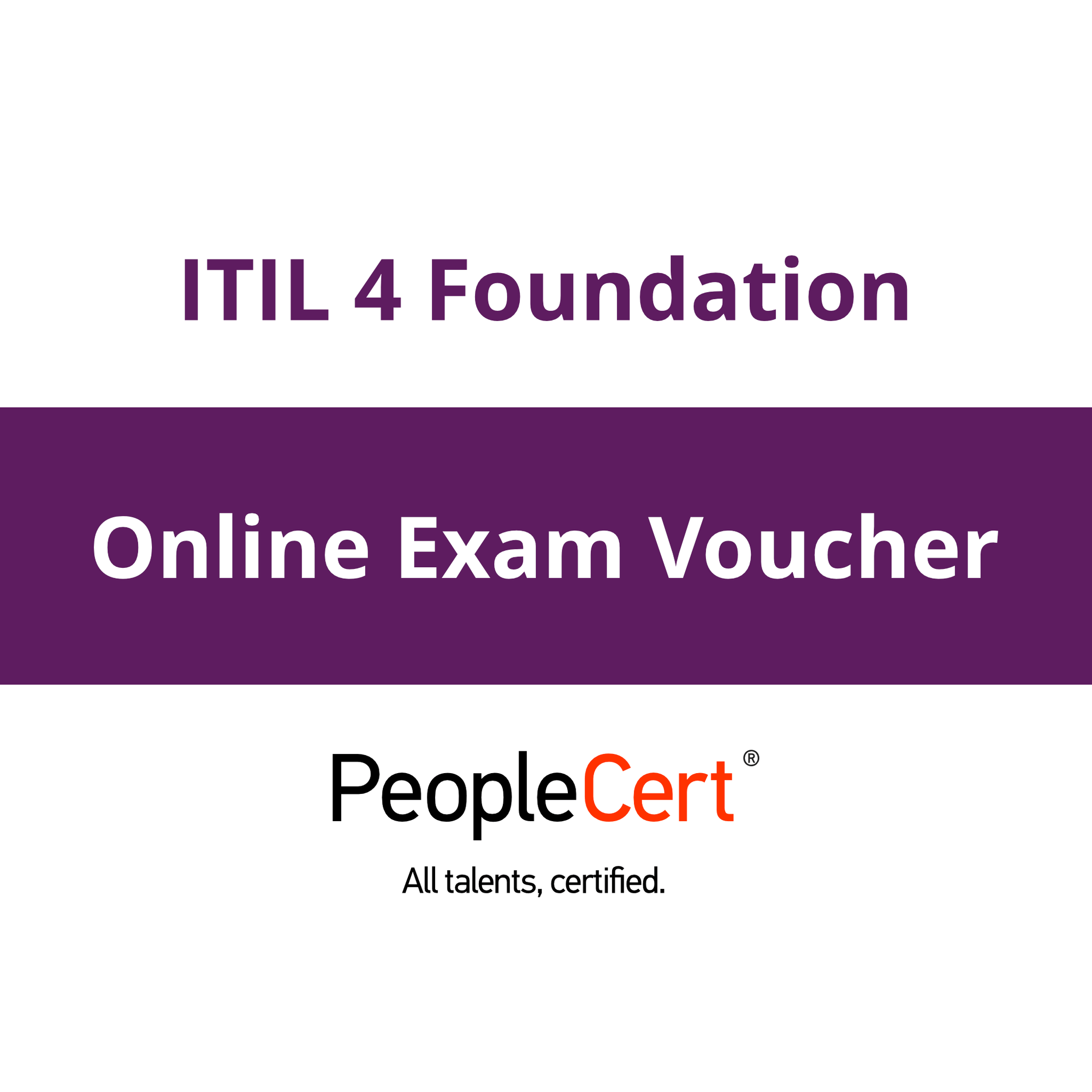 ITIL 4 Foundation: Online Exam Voucher — GoodCert