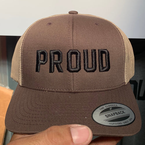 Proud Trucker Hat - Brown