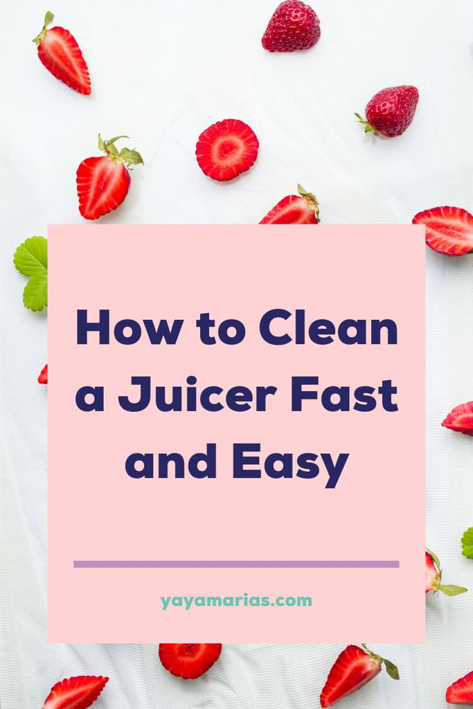 Clean a juicer