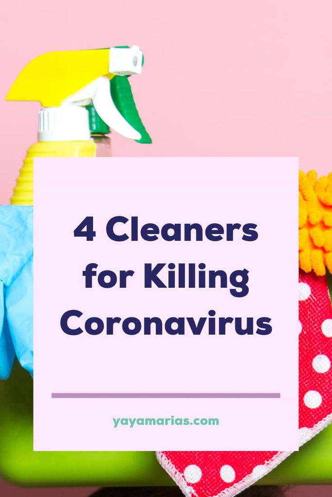 Coronavirus disinfectant