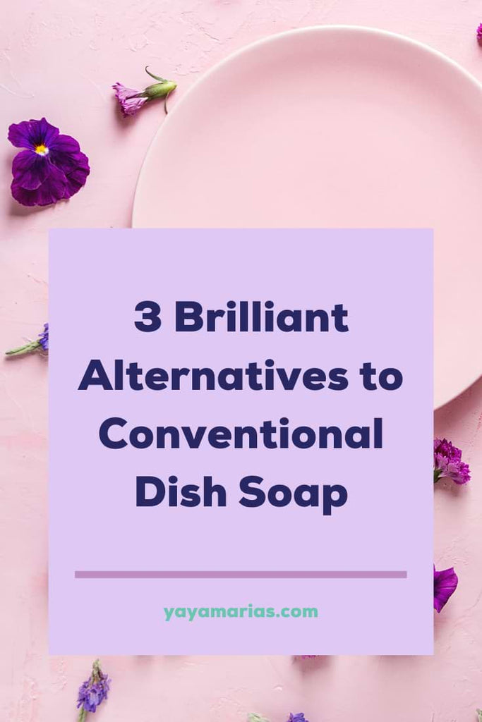 Alternatives au savon à vaisselle