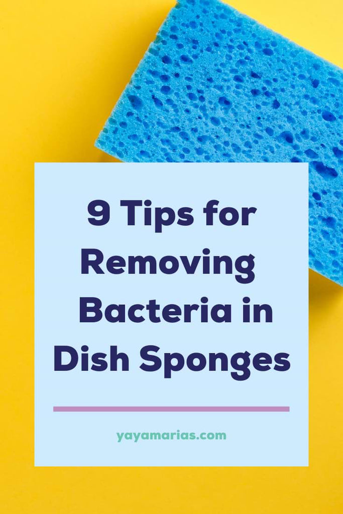 How to Clean a Sponge - Tips for Sanitizing Kitchen Sponge