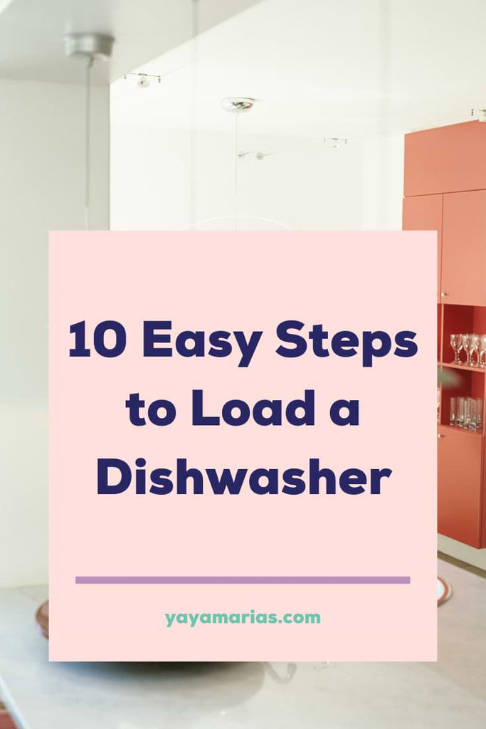 How to load a dishwasher