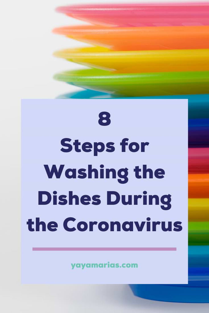 Washing dishes coronavirus