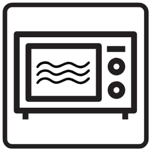 What is microwave safe symbol