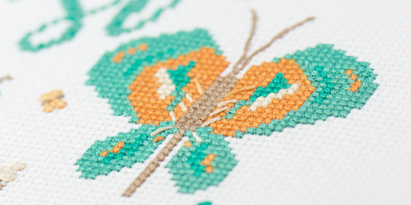 counted cross stitch butterfly subscription of the month club