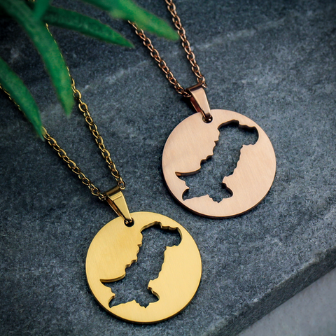 zudo | country necklace | map necklace | represent your roots
