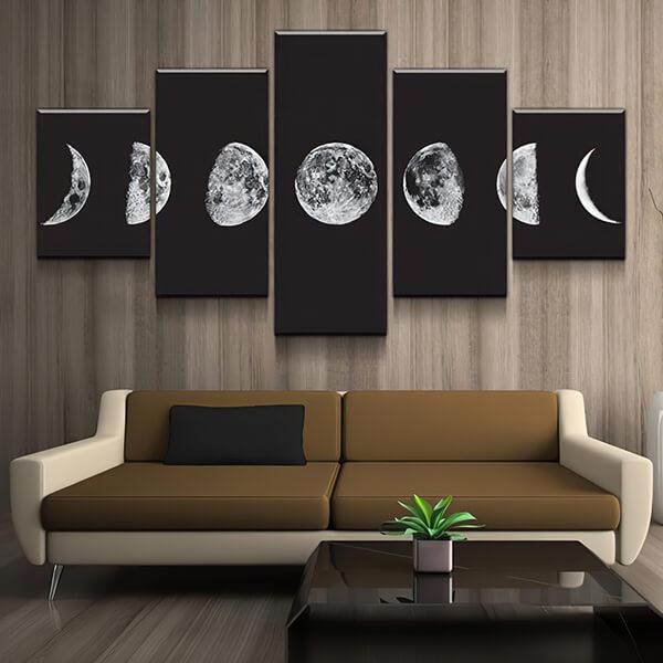 Lunar Cycles | Canvas - ZUDO product image