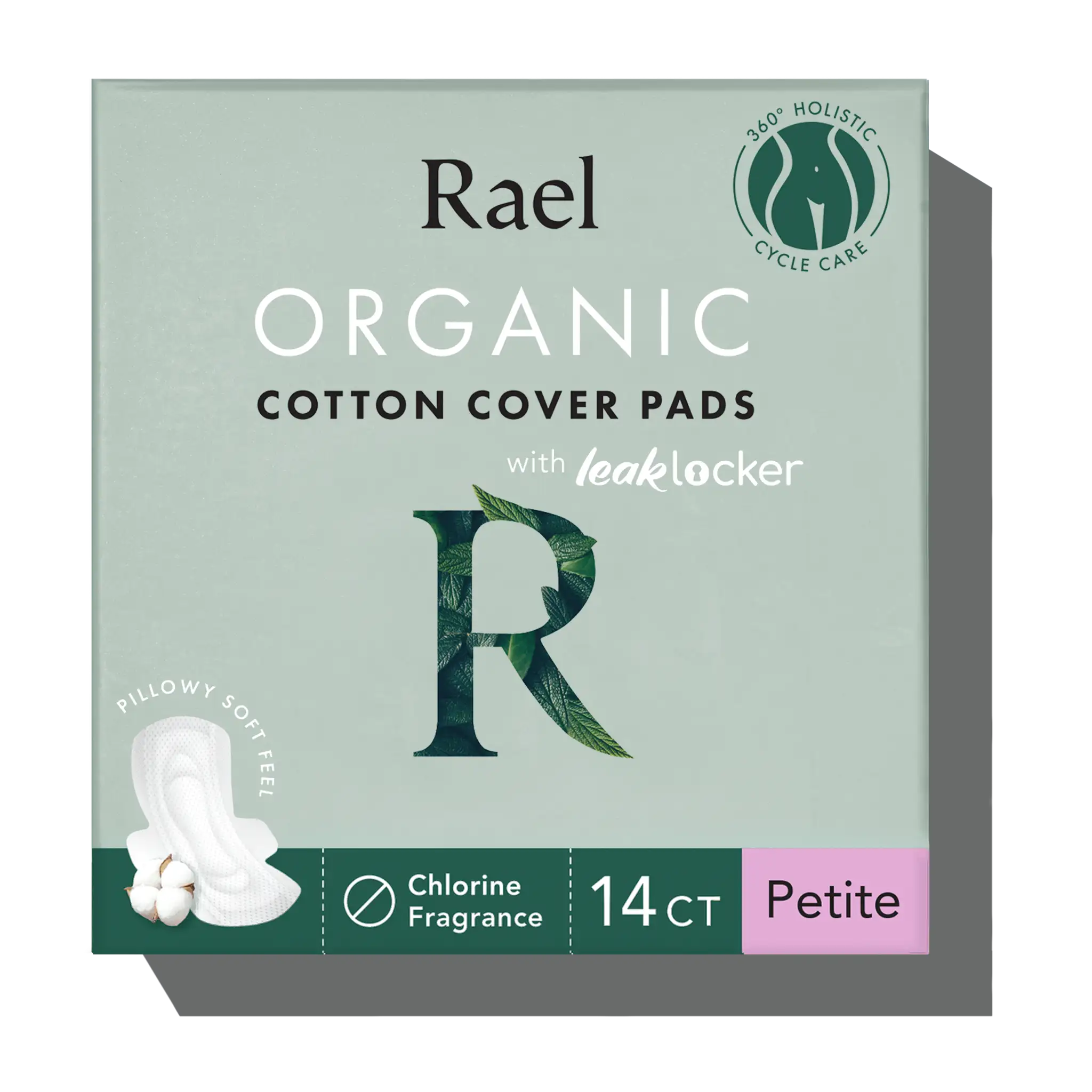 Rael Organic Cotton Overnight Period Underwear - Unscented - S/M - 10ct