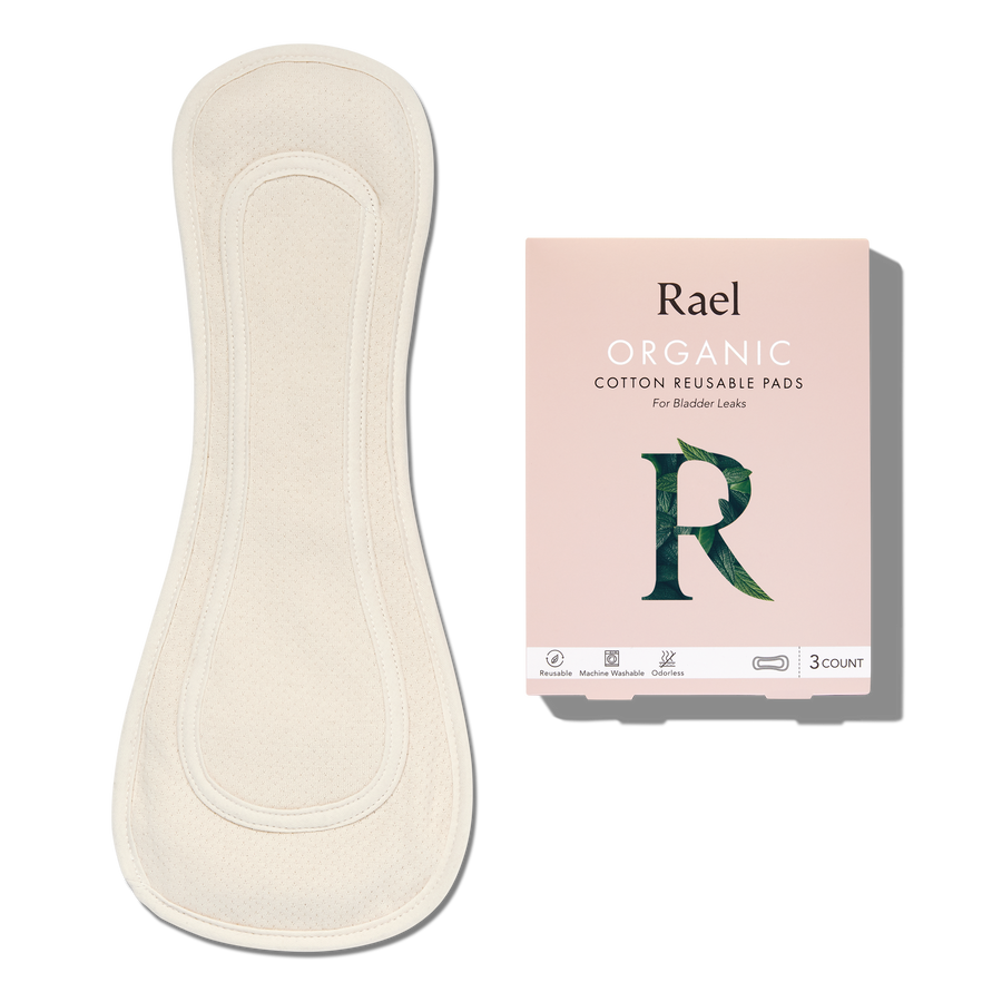 Organic Cotton Reusable Incontinence Pads Rael