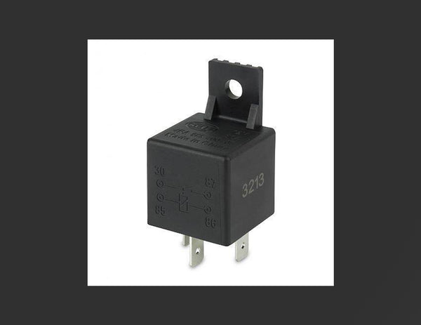 Relay: 12V 30A Exact Fit Relay with Resistor Protection