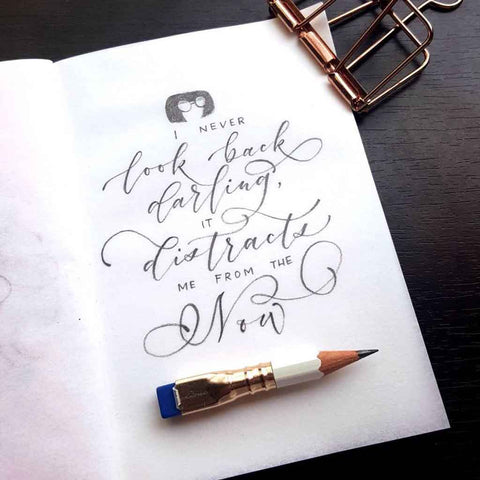 Words of wisdom from my fellow calligraphers