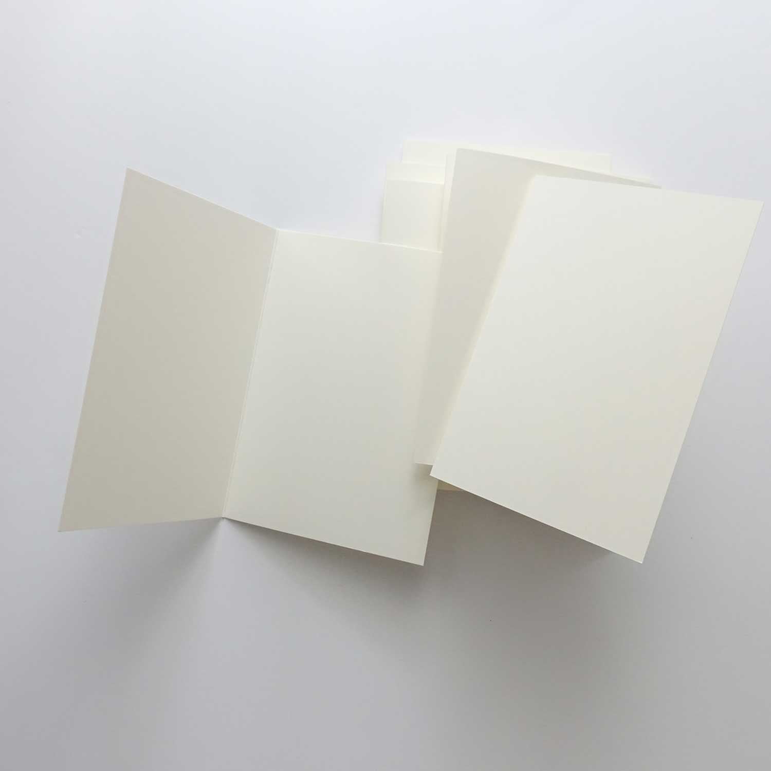 Cream Blank A6 Folded Cards 14-pack – Fiona Ariva