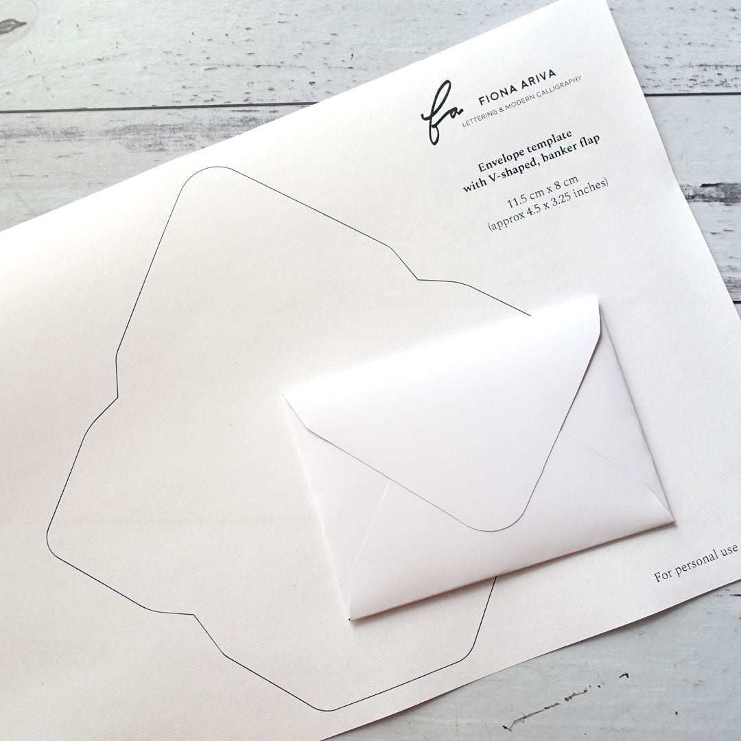 free envelope template