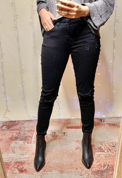 Sabrina Skinny Jeans - Black