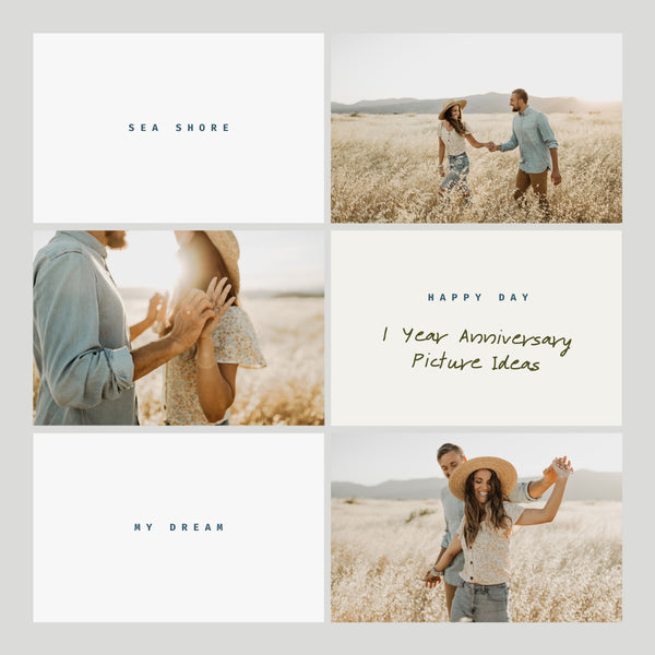 one year anniversary photoshoot ideas