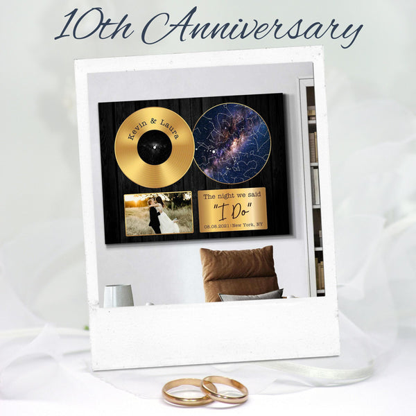 10 Year Anniversary Gifts - Tin Anniversary Gifts