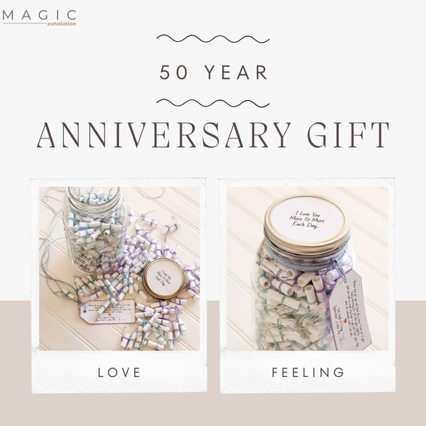 50 Reasons I Love You Jar, Anniversary Gift For Boyfriend