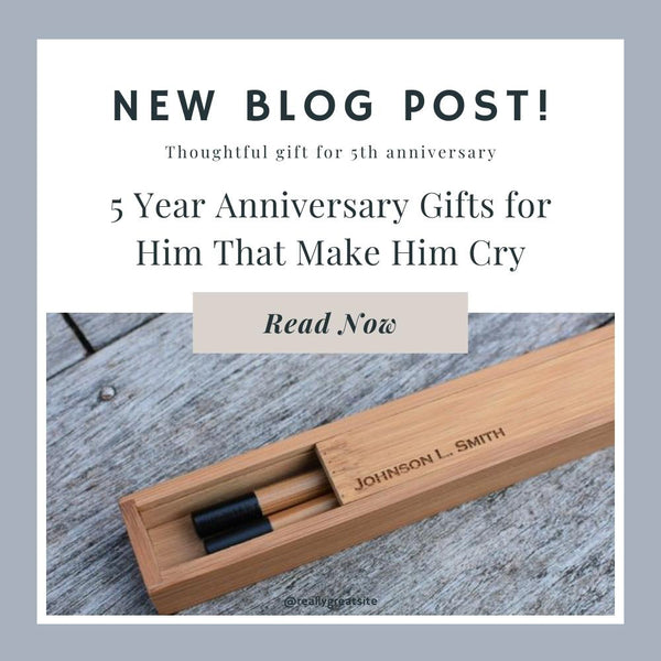 Top 29+ Thoughtful 5th Anniversary Gifts That Make Your Spouse Cry