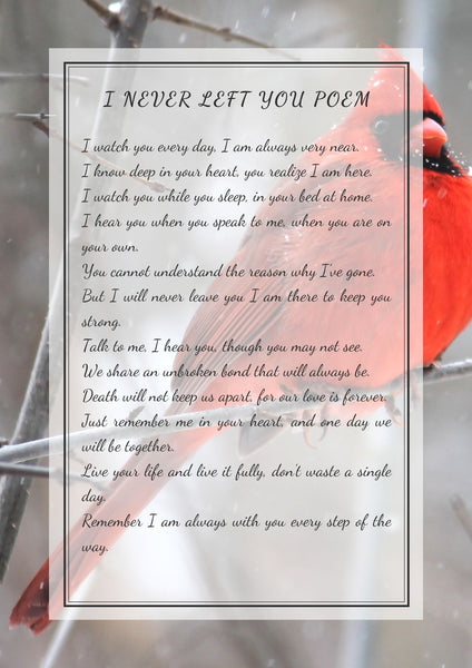 Red Memorial Cardinal Gift Sympathy Bereavement Gift Dad/mom - Temu