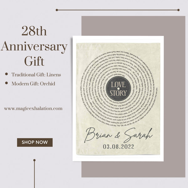 First Anniversary Paper Gift for Him | Magic Exhalation