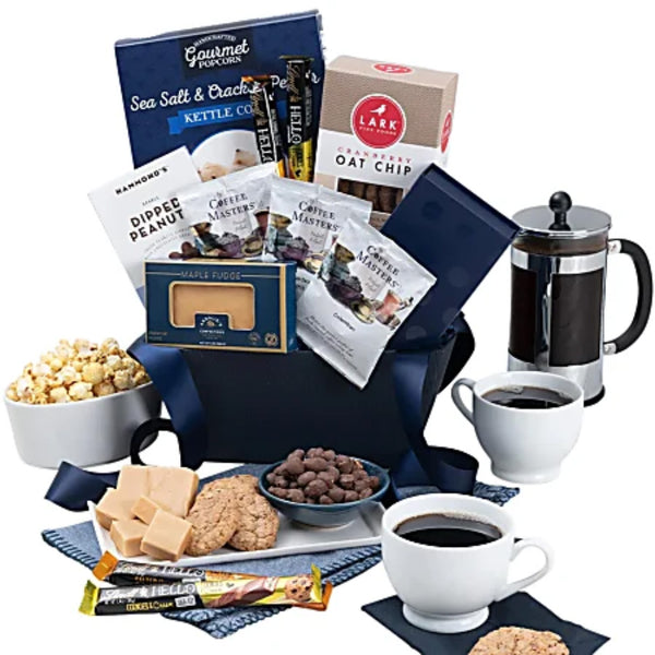 Flavorful Coffee Lovers Coffee Gift Basket - Delight them with a Coffee  Gift Set They'll Adore; Our Coffee Basket is the Finest Coffee Box; A Truly