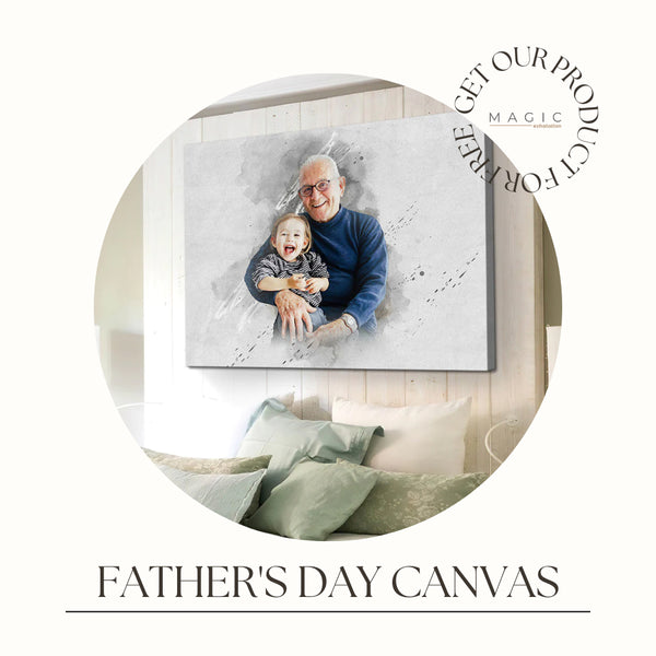 personalized father in law canvas