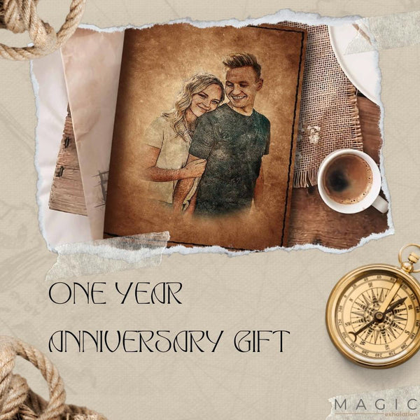 1st Anniversary Gifts, First Anniversary Gifts for Husband/Wife