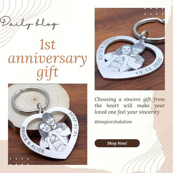 1st Anniversary Gifts, First Anniversary Gifts for Husband/Wife