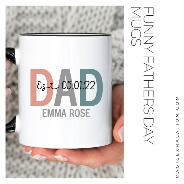 Funny coffee mugs for guys  Father's day Gift – The Artsy Spot