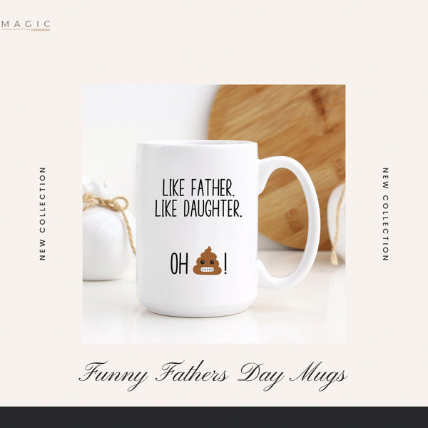 Funny coffee mugs for guys  Father's day Gift – The Artsy Spot