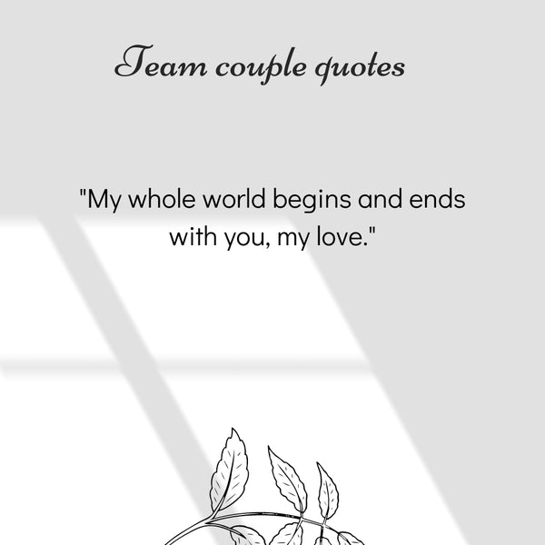 couple as a team quotes