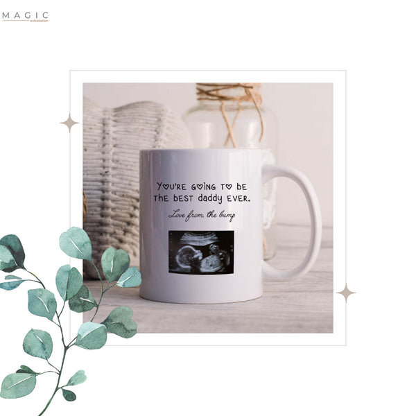 Pregnancy Announcement To Husband, New Dad Gift From Baby, Daddy Ultrasound  Gift, Daddy To Be Photo Slate - Stunning Gift Store